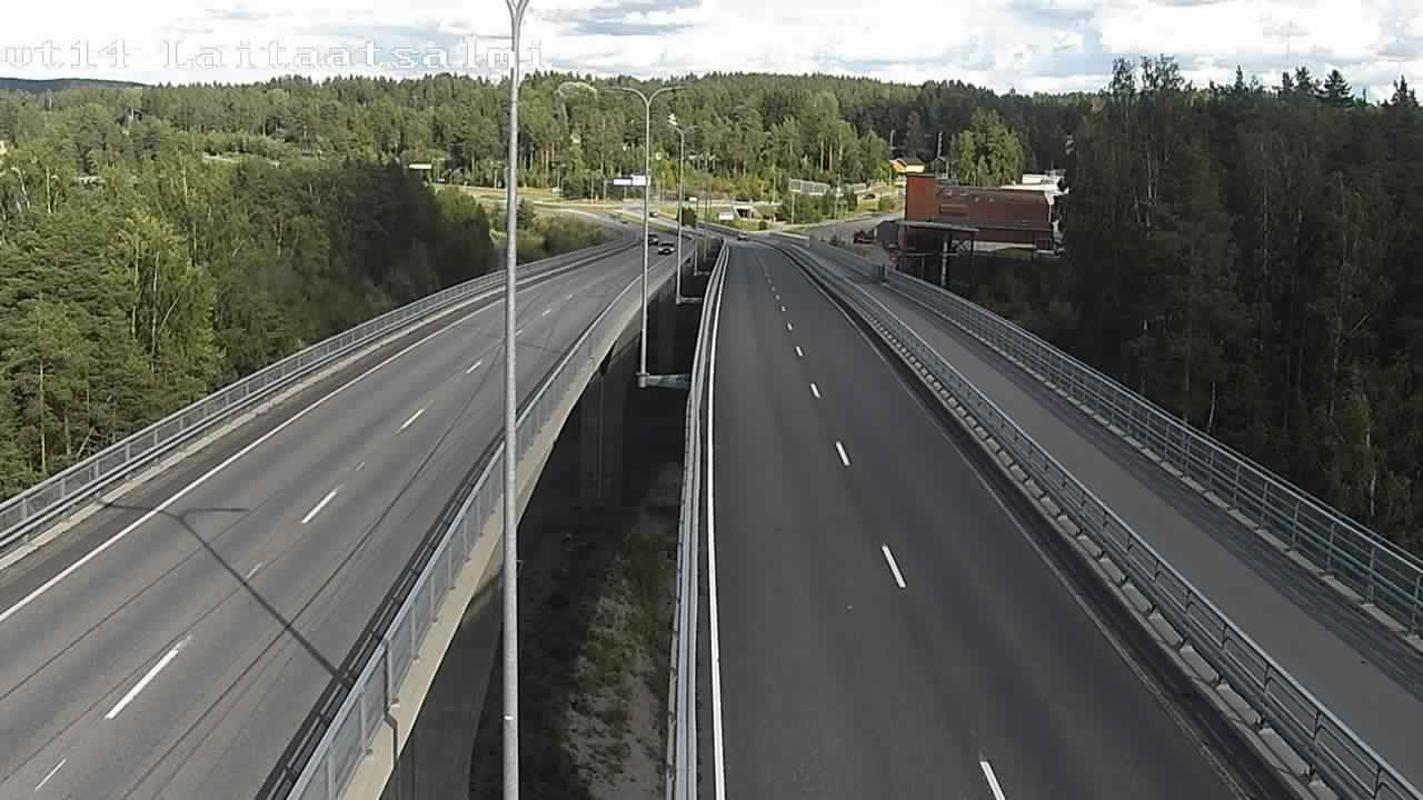 Kelikamerat Kuva Tie 14 Savonlinna, Laitaatsalmi silta, Savonlinna, Etelä-Savo