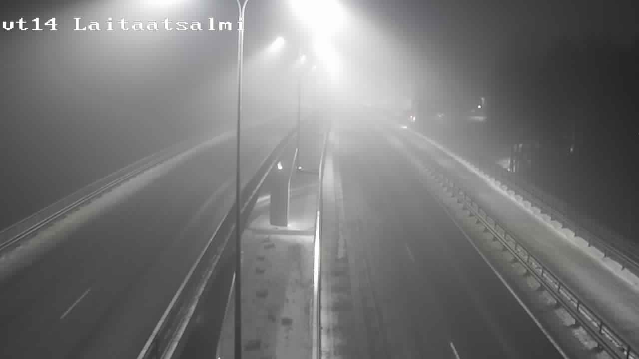 Weather Camera Image Väg 14 Nyslott, Laitaatsalmi, Savonlinna, Etelä-Savo