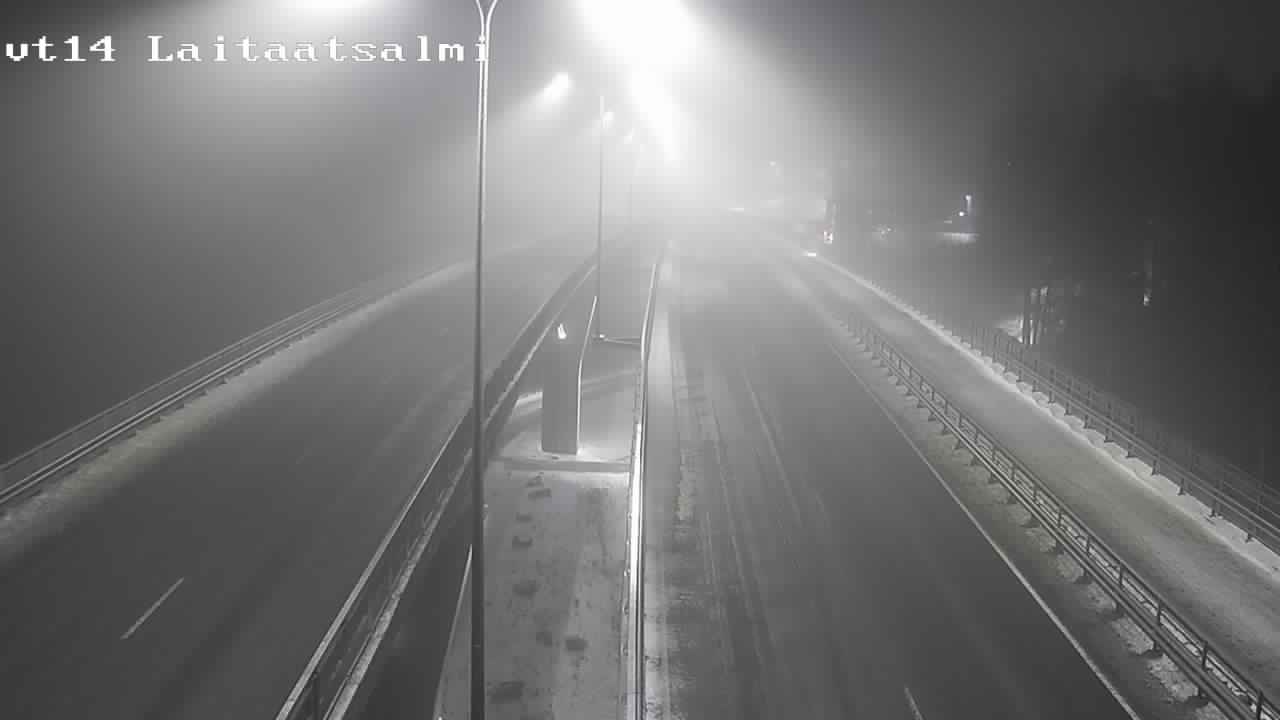 Weather Camera Image Väg 14 Nyslott, Laitaatsalmi, Savonlinna, Etelä-Savo