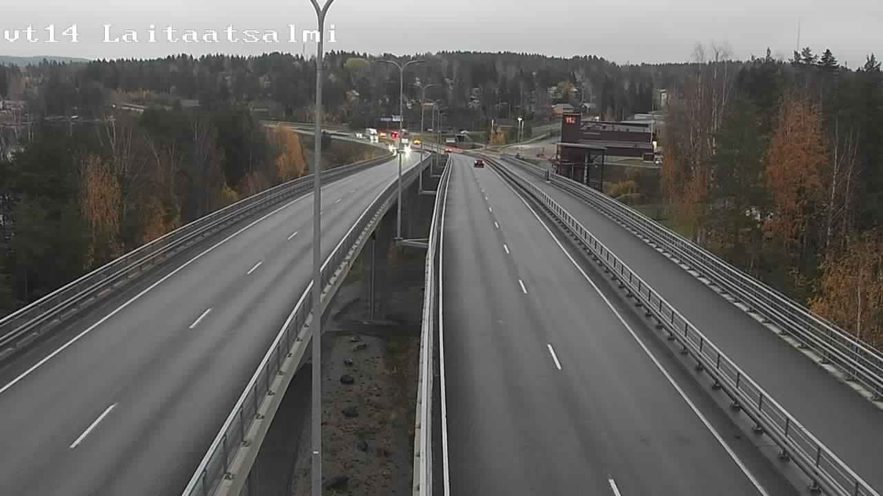 Kelikamerat Kuva Tie 14 Savonlinna, Laitaatsalmi silta, Savonlinna, Etelä-Savo