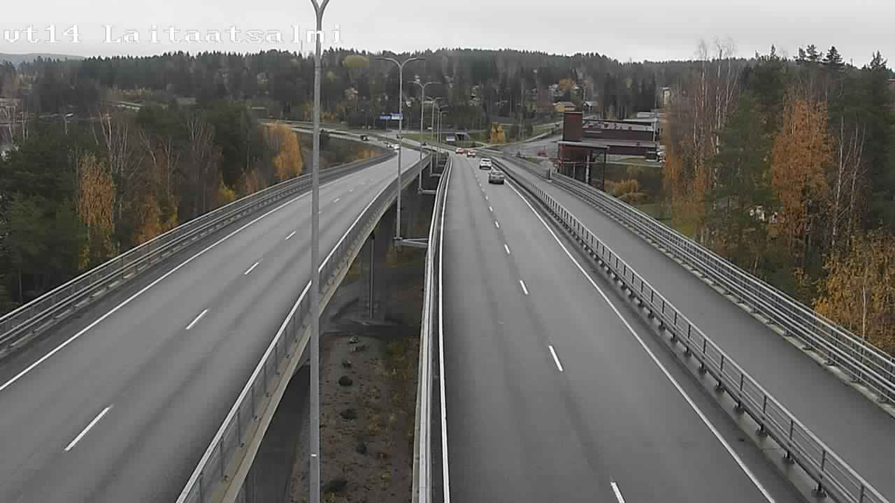 Kelikamerat Kuva Tie 14 Savonlinna, Laitaatsalmi silta, Savonlinna, Etelä-Savo