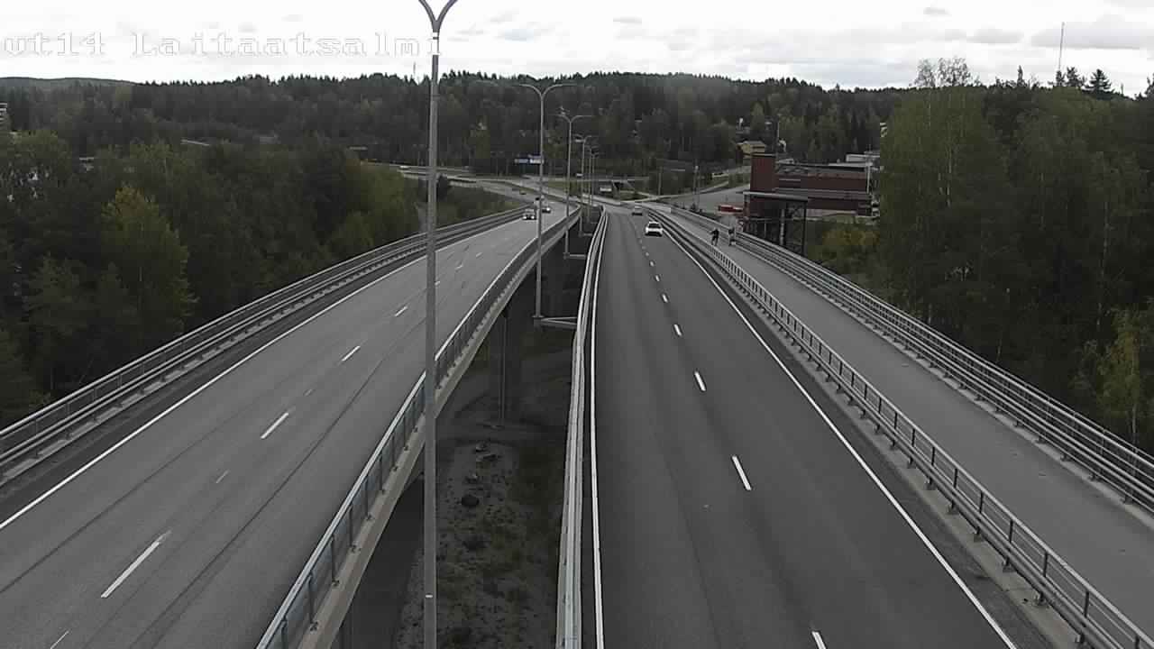 Weather Camera Image Väg 14 Nyslott, Laitaatsalmi, Savonlinna, Etelä-Savo