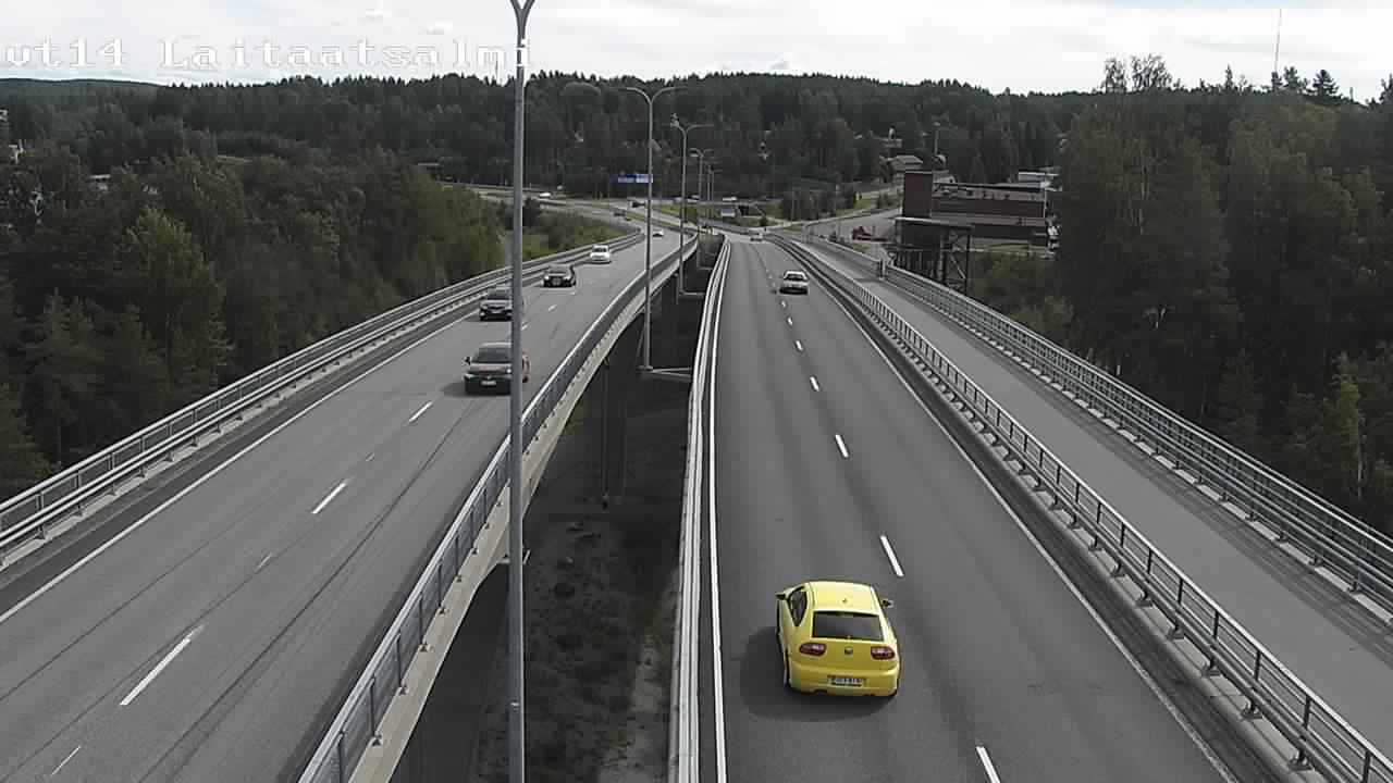 Kelikamerat Kuva Tie 14 Savonlinna, Laitaatsalmi silta, Savonlinna, Etelä-Savo