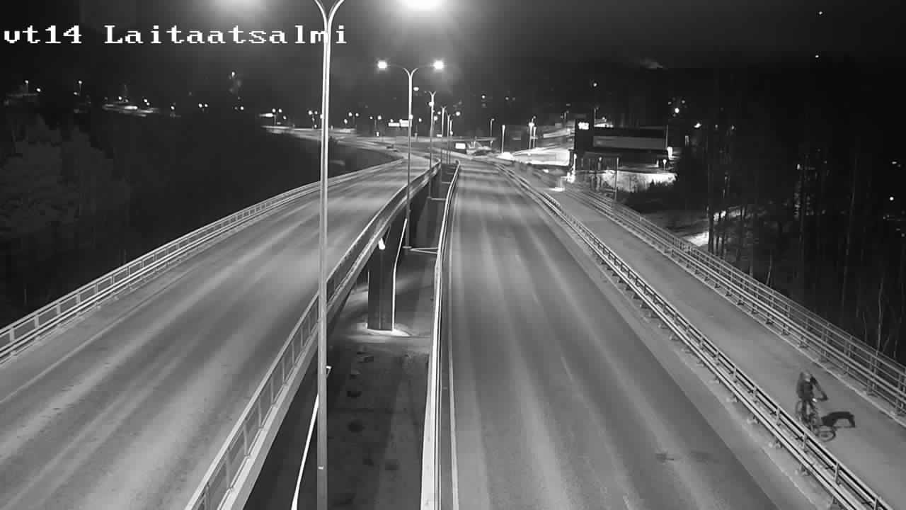 Kelikamerat Kuva Tie 14 Savonlinna, Laitaatsalmi silta, Savonlinna, Etelä-Savo