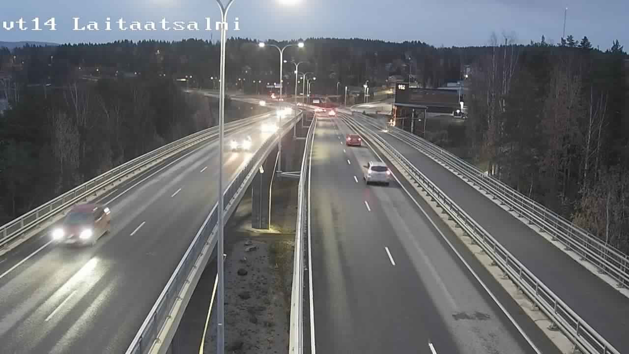 Kelikamerat Kuva Tie 14 Savonlinna, Laitaatsalmi silta, Savonlinna, Etelä-Savo