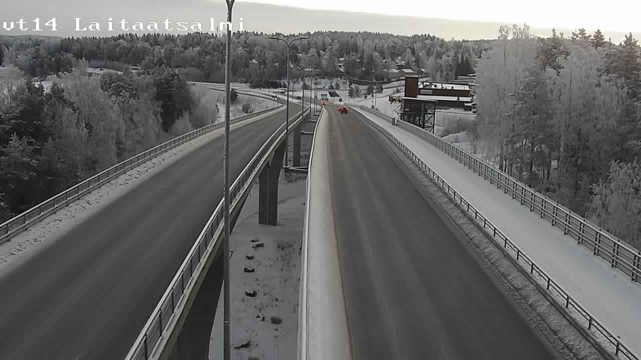 Kelikamerat Kuva Tie 14 Savonlinna, Laitaatsalmi silta, Savonlinna, Etelä-Savo