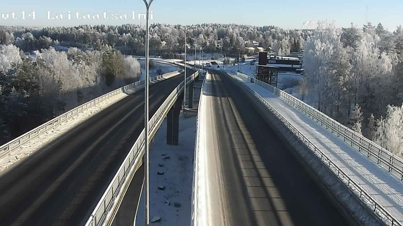 Kelikamerat Kuva Tie 14 Savonlinna, Laitaatsalmi silta, Savonlinna, Etelä-Savo