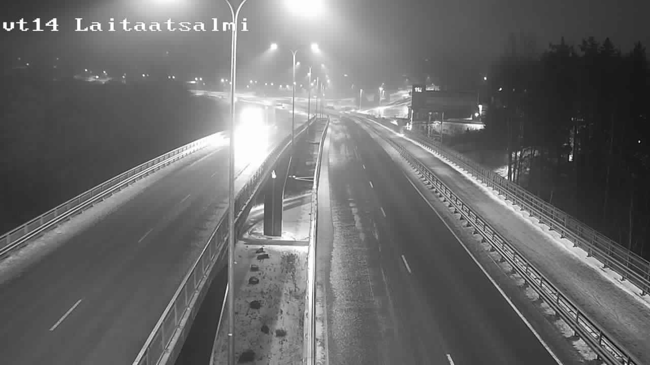 Weather Camera Image Väg 14 Nyslott, Laitaatsalmi, Savonlinna, Etelä-Savo