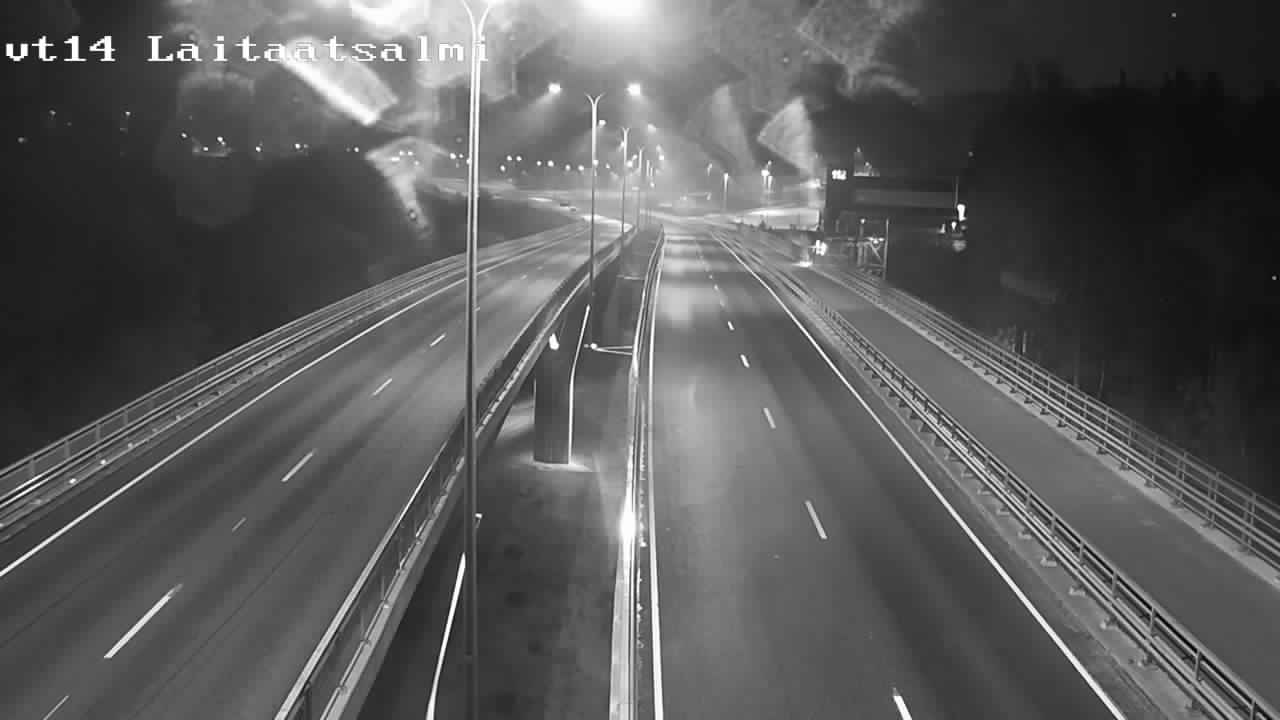 Weather Camera Image Väg 14 Nyslott, Laitaatsalmi, Savonlinna, Etelä-Savo