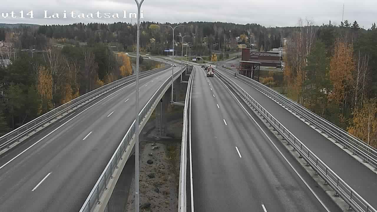 Kelikamerat Kuva Tie 14 Savonlinna, Laitaatsalmi silta, Savonlinna, Etelä-Savo