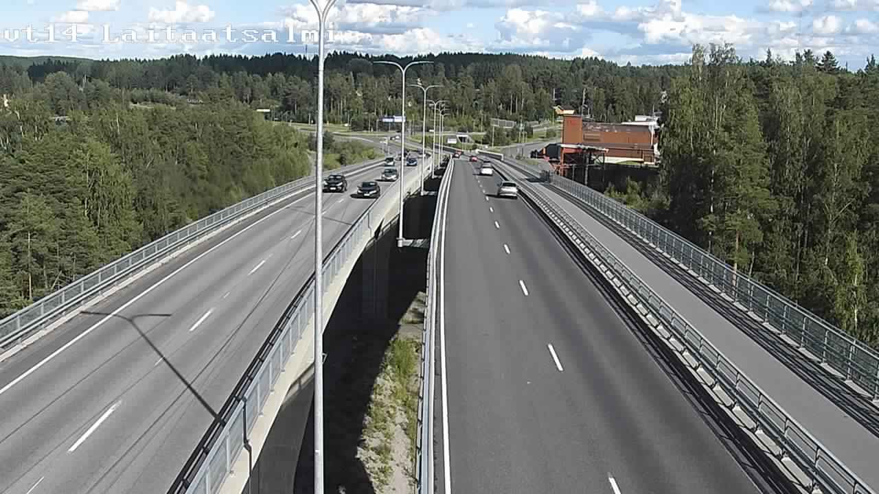 Kelikamerat Kuva Tie 14 Savonlinna, Laitaatsalmi silta, Savonlinna, Etelä-Savo