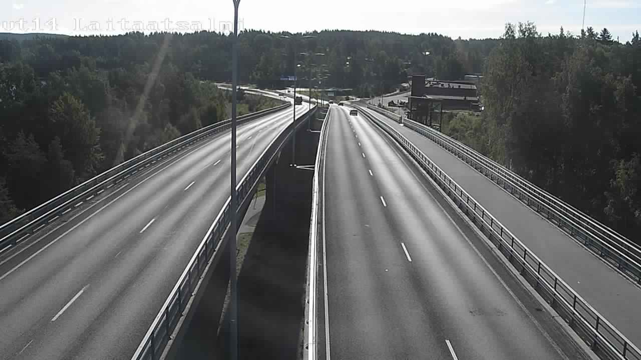 Kelikamerat Kuva Tie 14 Savonlinna, Laitaatsalmi silta, Savonlinna, Etelä-Savo