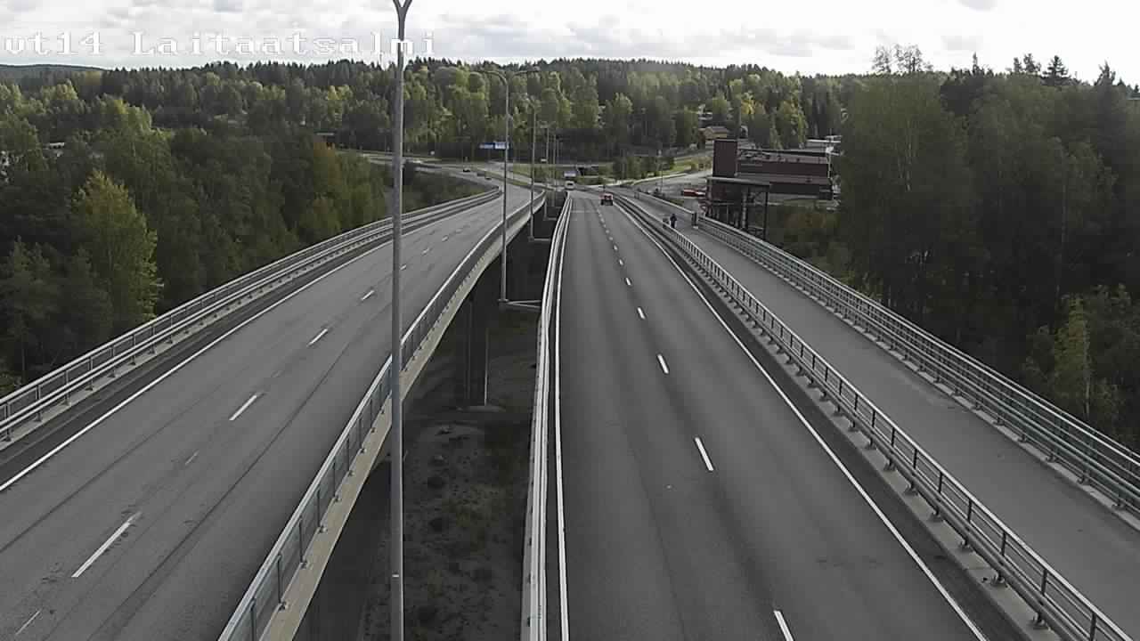 Kelikamerat Kuva Tie 14 Savonlinna, Laitaatsalmi silta, Savonlinna, Etelä-Savo