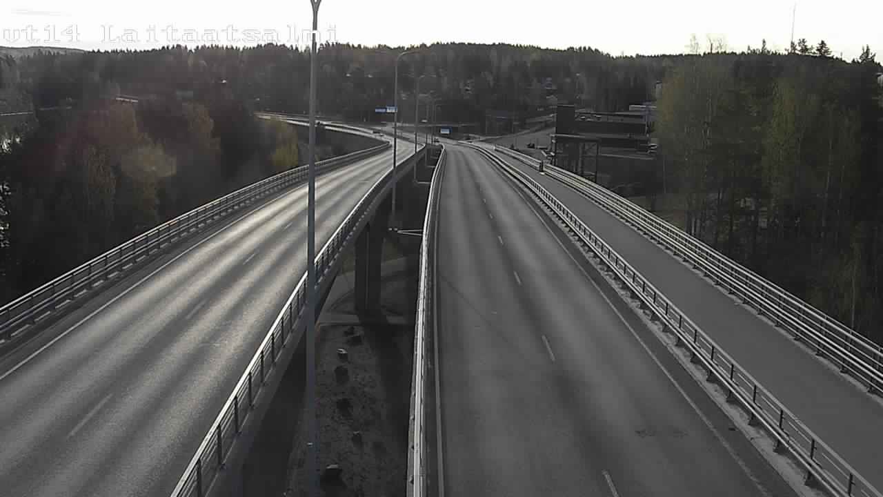 Weather Camera Image Road 14 Savonlinna, Laitaatsalmi, Savonlinna, Etelä-Savo