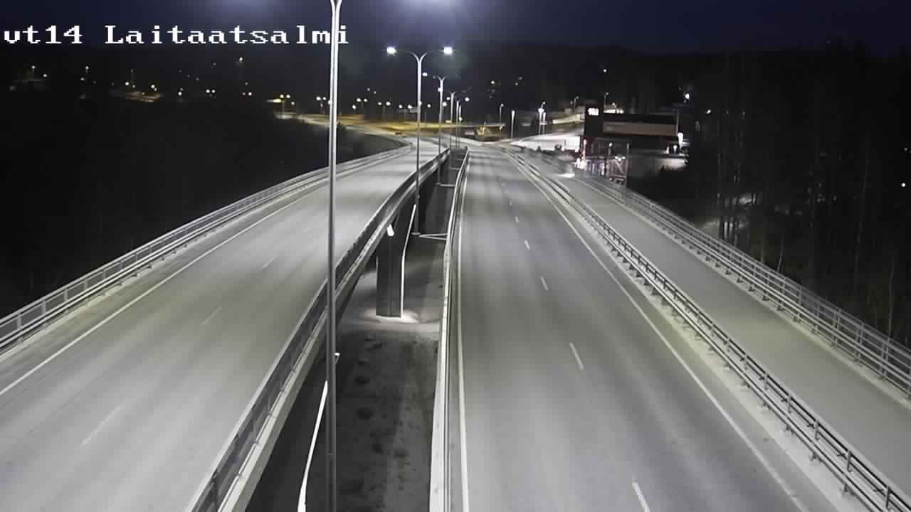 Weather Camera Image Väg 14 Nyslott, Laitaatsalmi, Savonlinna, Etelä-Savo