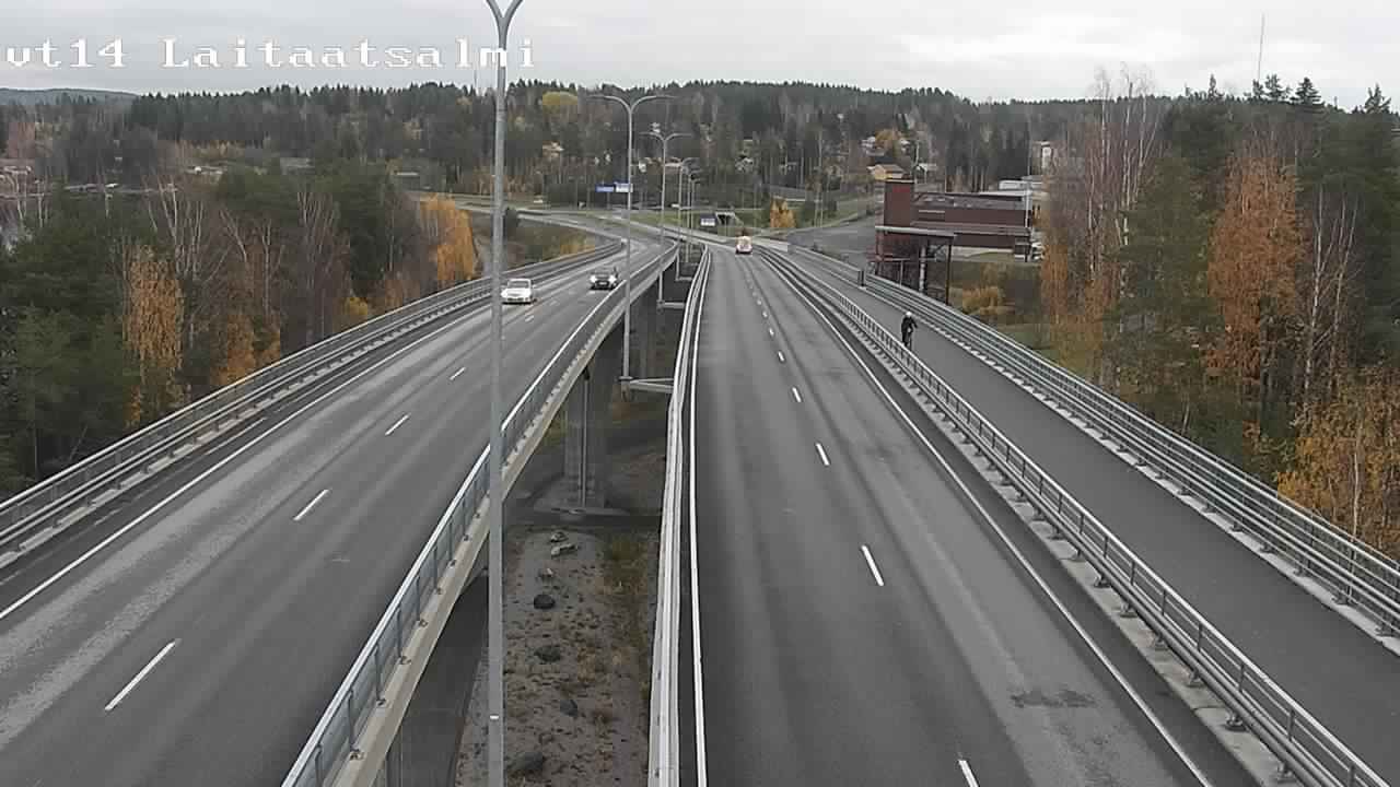 Kelikamerat Kuva Tie 14 Savonlinna, Laitaatsalmi silta, Savonlinna, Etelä-Savo