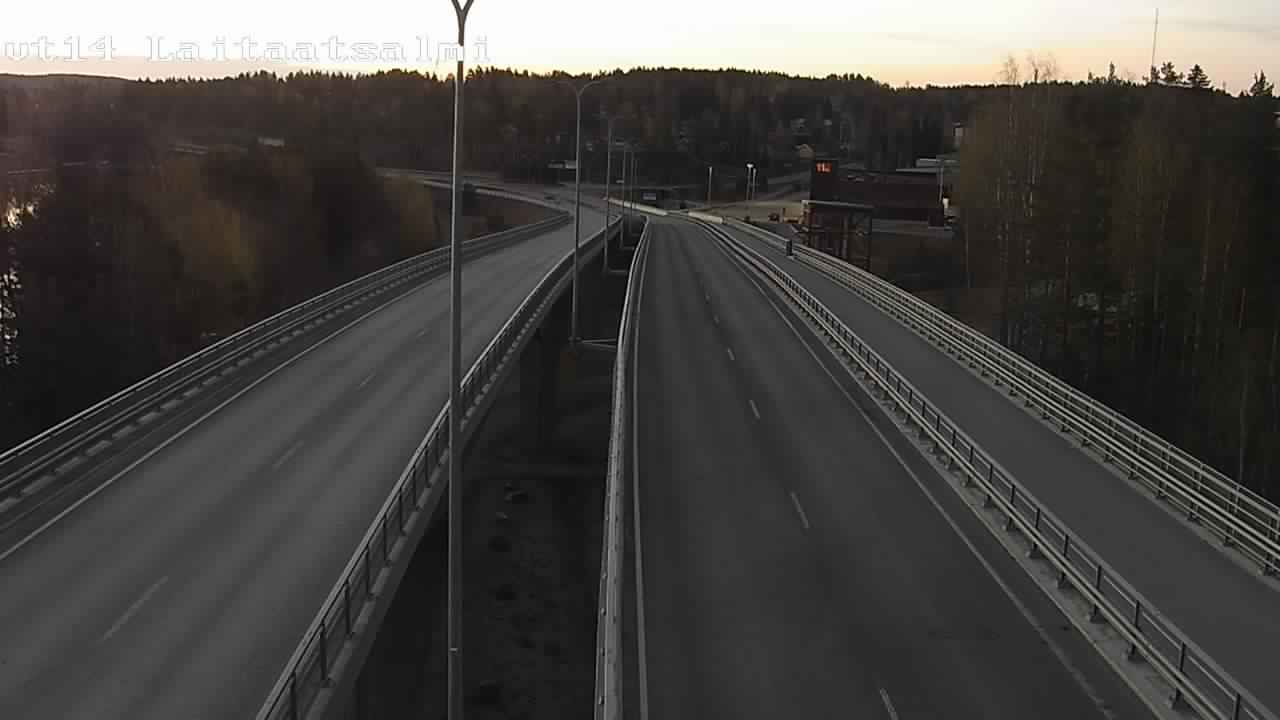 Weather Camera Image Väg 14 Nyslott, Laitaatsalmi, Savonlinna, Etelä-Savo