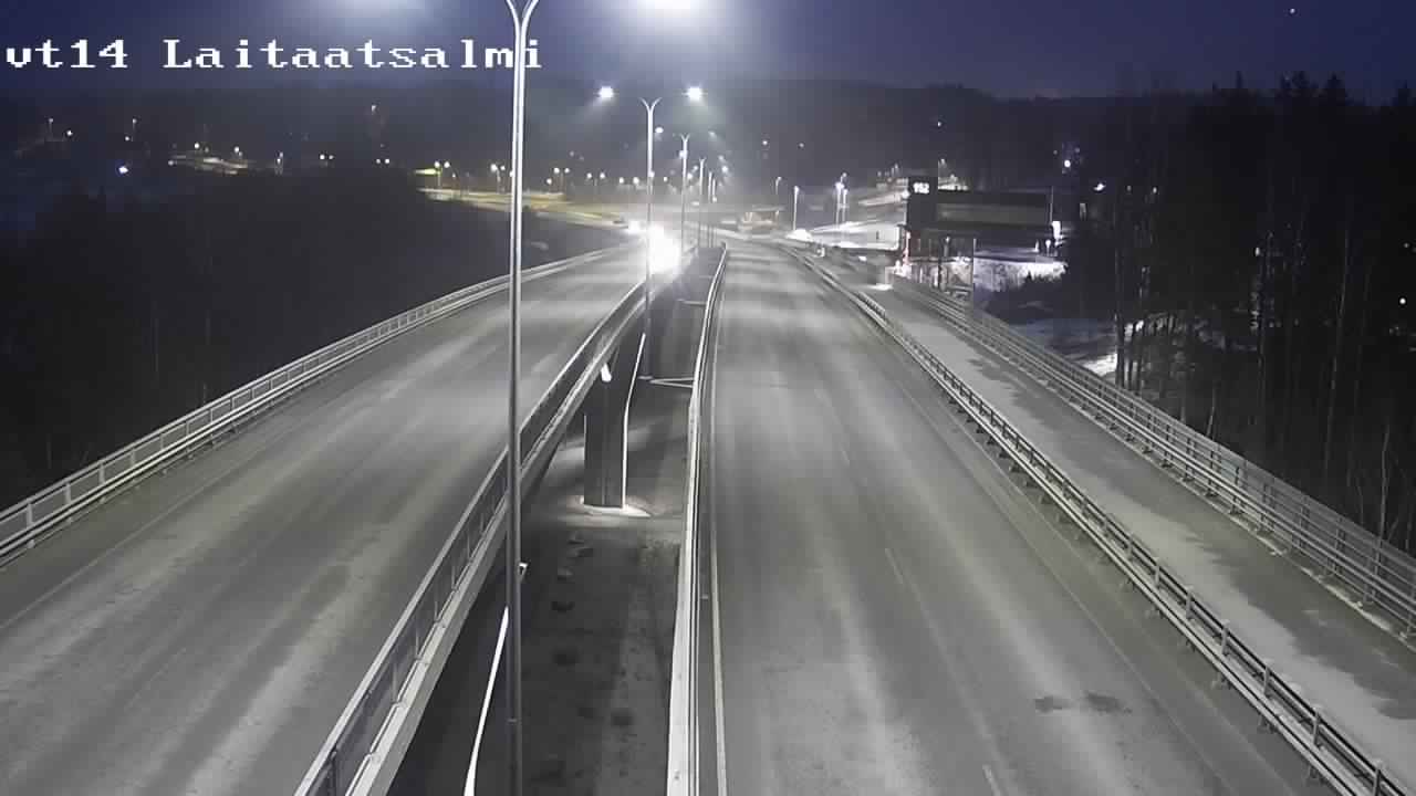 Weather Camera Image Väg 14 Nyslott, Laitaatsalmi, Savonlinna, Etelä-Savo
