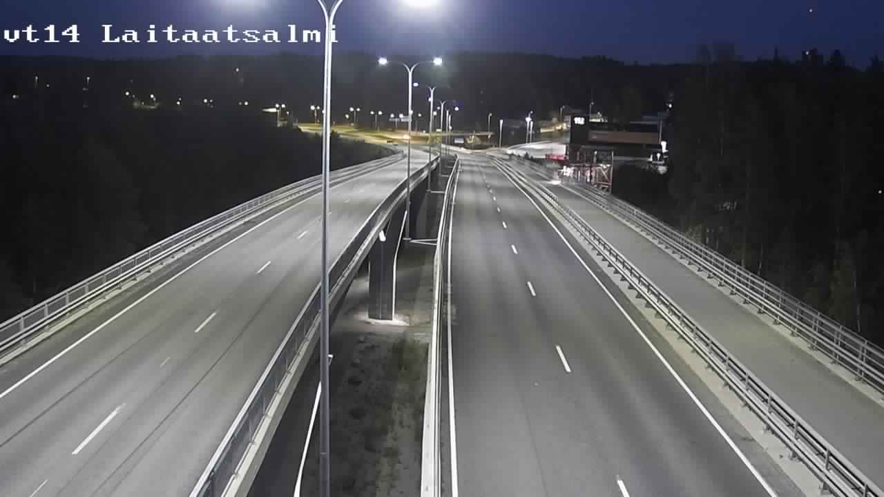 Weather Camera Image Väg 14 Nyslott, Laitaatsalmi, Savonlinna, Etelä-Savo