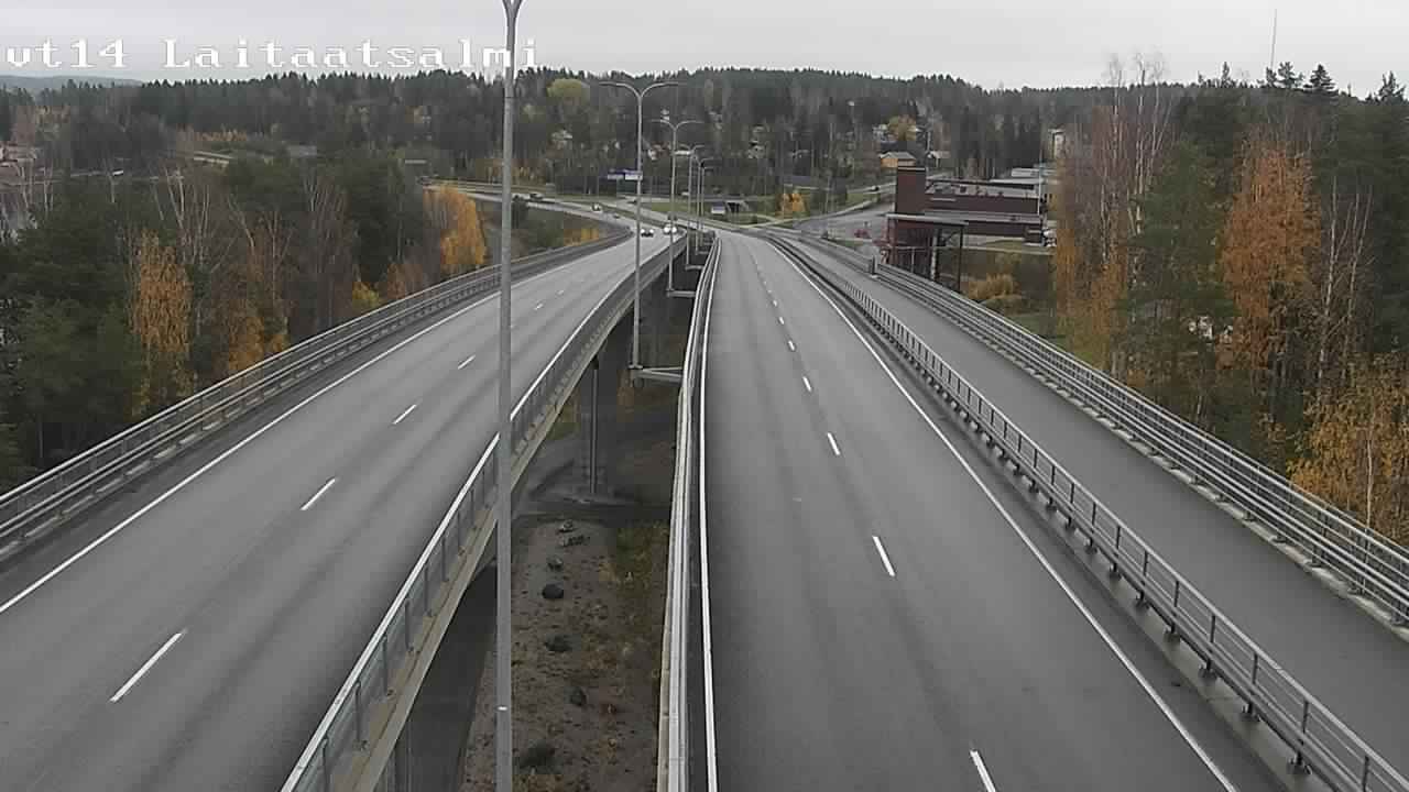 Kelikamerat Kuva Tie 14 Savonlinna, Laitaatsalmi silta, Savonlinna, Etelä-Savo