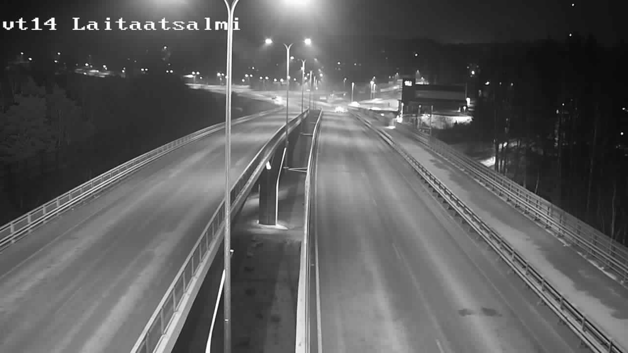Weather Camera Image Väg 14 Nyslott, Laitaatsalmi, Savonlinna, Etelä-Savo