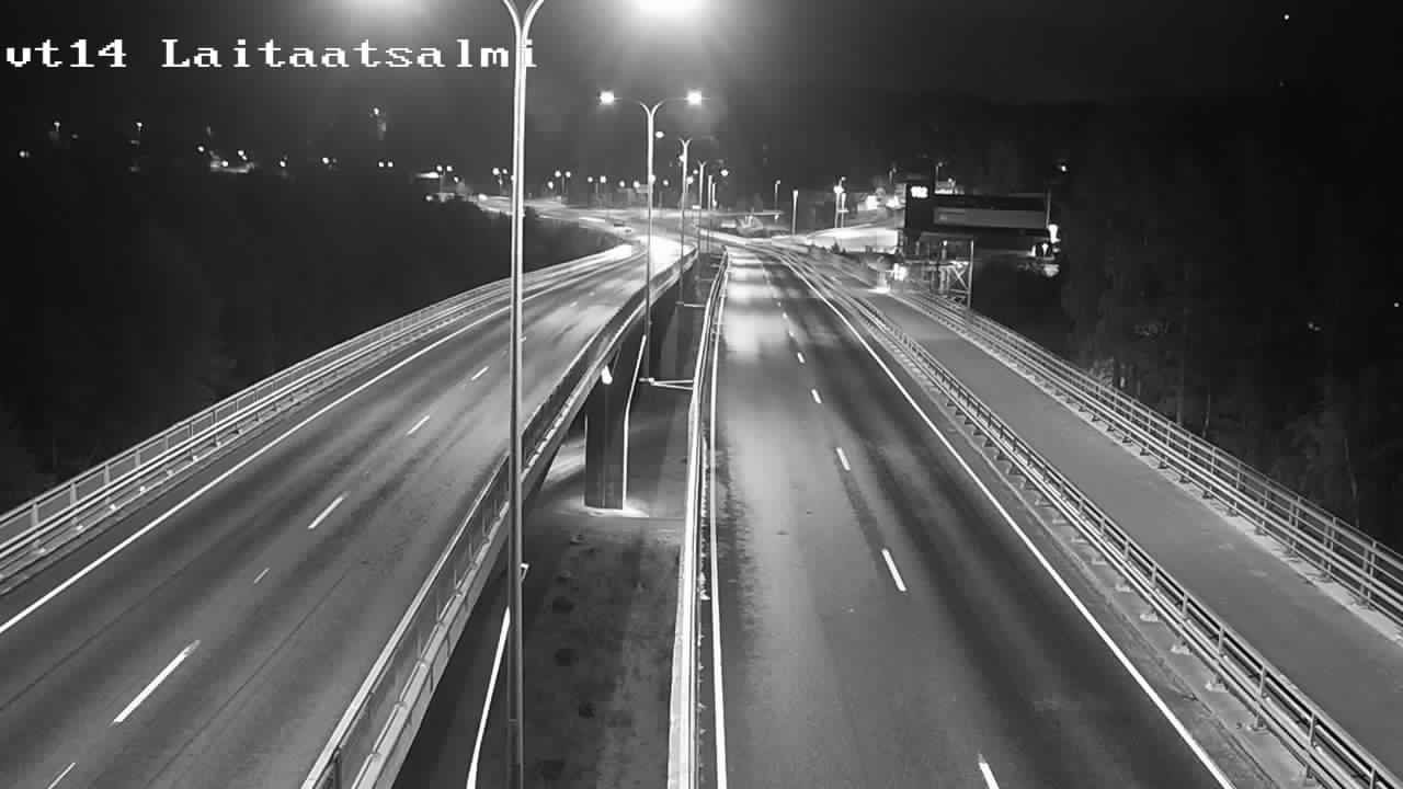 Weather Camera Image Väg 14 Nyslott, Laitaatsalmi, Savonlinna, Etelä-Savo