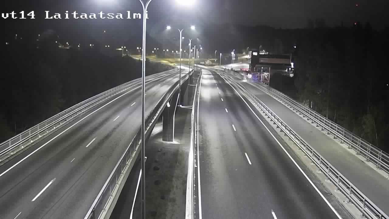 Weather Camera Image Väg 14 Nyslott, Laitaatsalmi, Savonlinna, Etelä-Savo