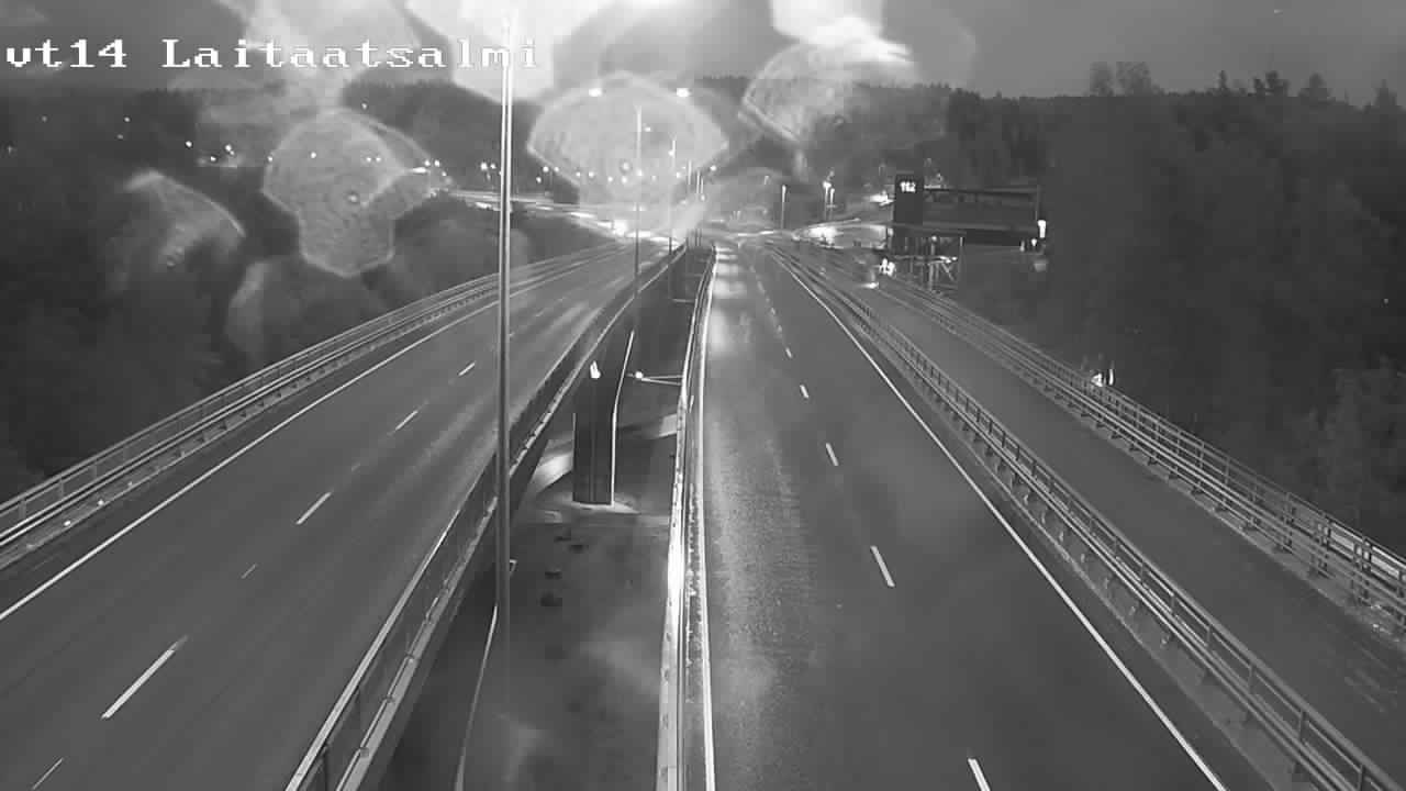 Weather Camera Image Väg 14 Nyslott, Laitaatsalmi, Savonlinna, Etelä-Savo