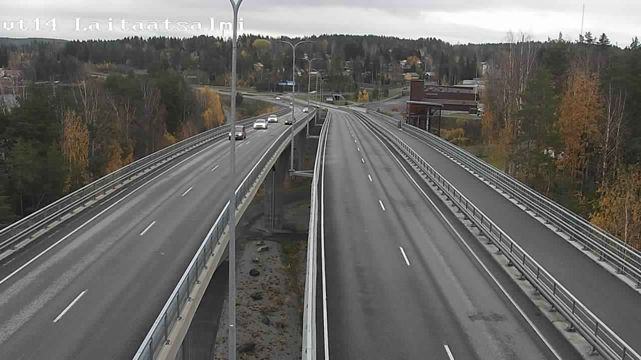 Kelikamerat Kuva Tie 14 Savonlinna, Laitaatsalmi silta, Savonlinna, Etelä-Savo