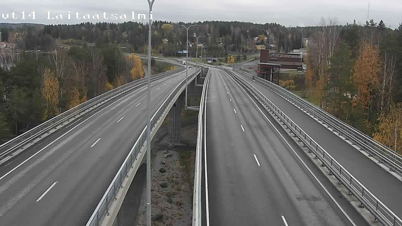 Kelikamerat Kuva Tie 14 Savonlinna, Laitaatsalmi silta, Savonlinna, Etelä-Savo