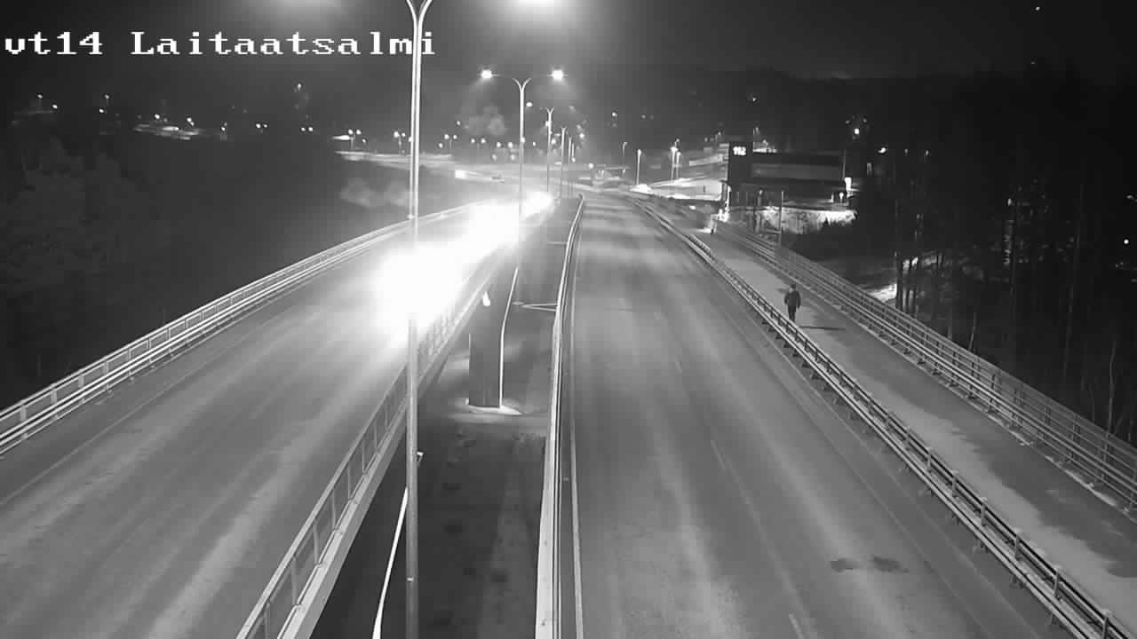Weather Camera Image Väg 14 Nyslott, Laitaatsalmi, Savonlinna, Etelä-Savo