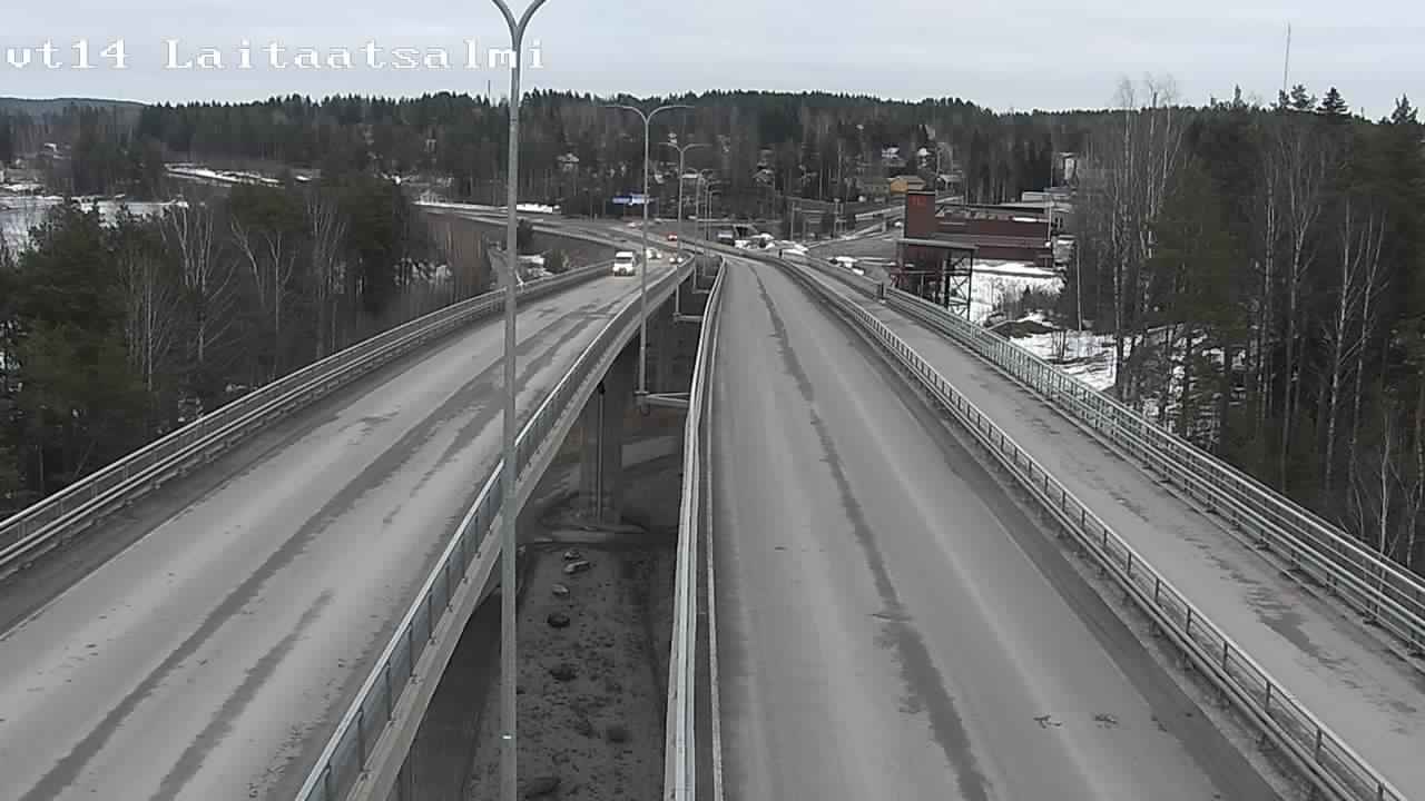 Kelikamerat Kuva Tie 14 Savonlinna, Laitaatsalmi silta, Savonlinna, Etelä-Savo