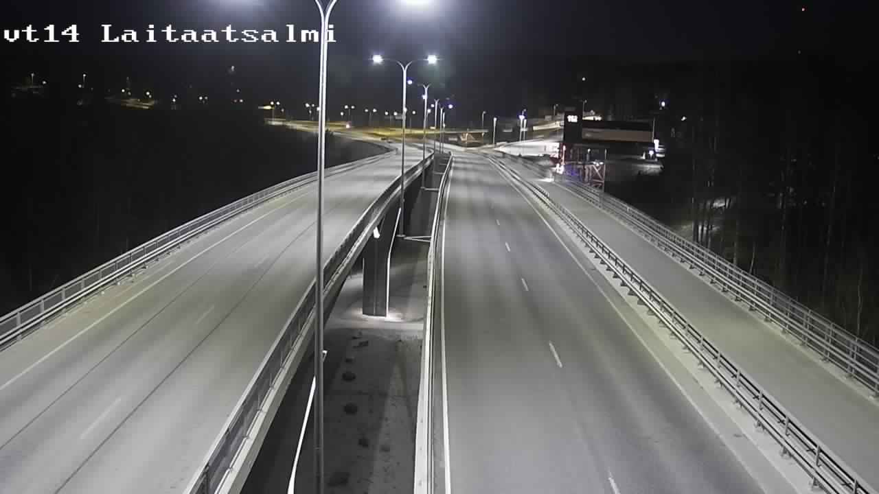 Weather Camera Image Road 14 Savonlinna, Laitaatsalmi, Savonlinna, Etelä-Savo