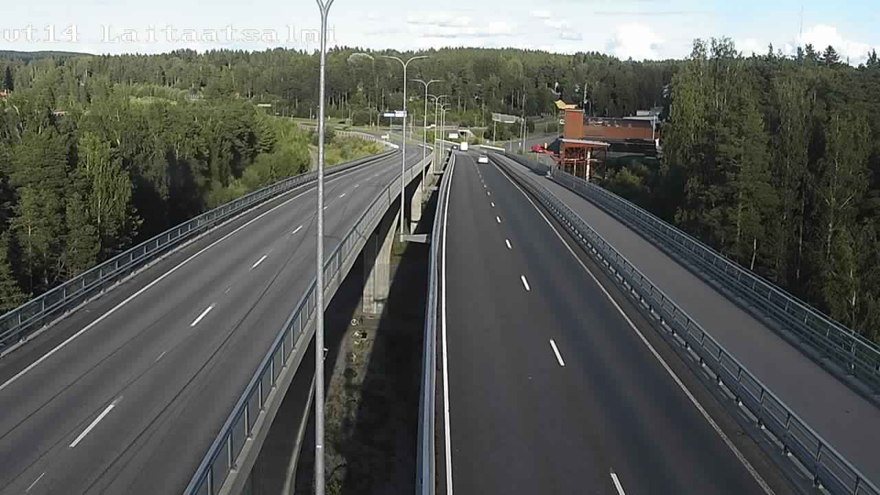 Kelikamerat Kuva Tie 14 Savonlinna, Laitaatsalmi silta, Savonlinna, Etelä-Savo