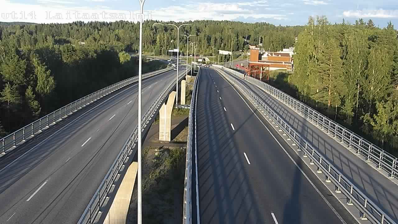 Kelikamerat Kuva Tie 14 Savonlinna, Laitaatsalmi silta, Savonlinna, Etelä-Savo