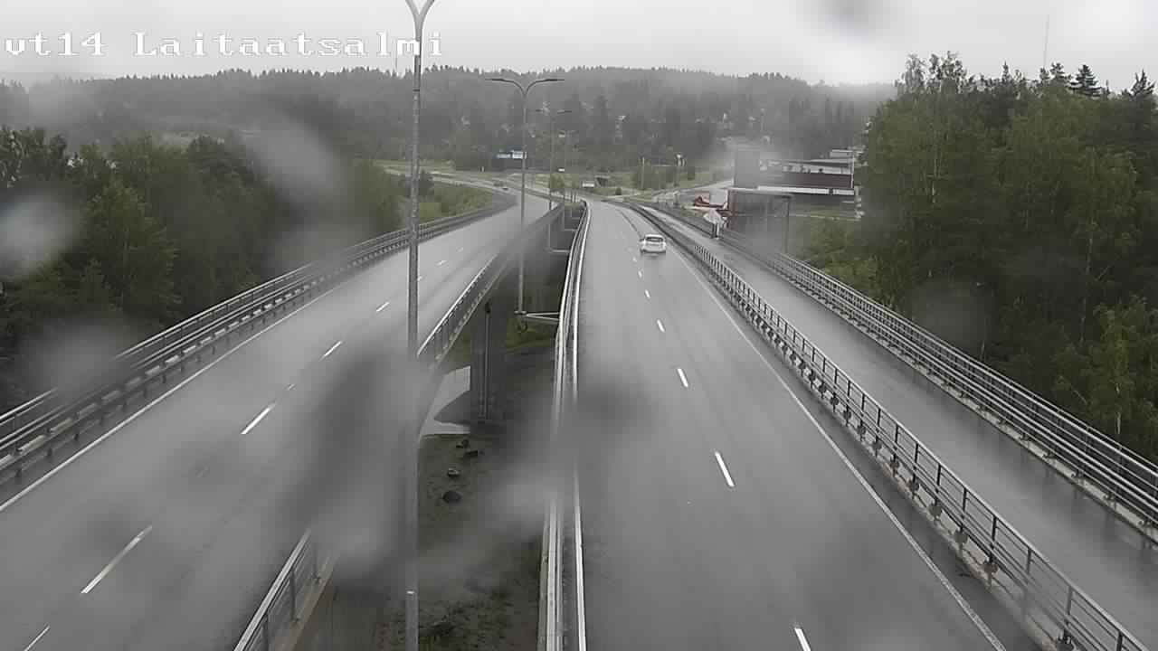 Kelikamerat Kuva Tie 14 Savonlinna, Laitaatsalmi silta, Savonlinna, Etelä-Savo
