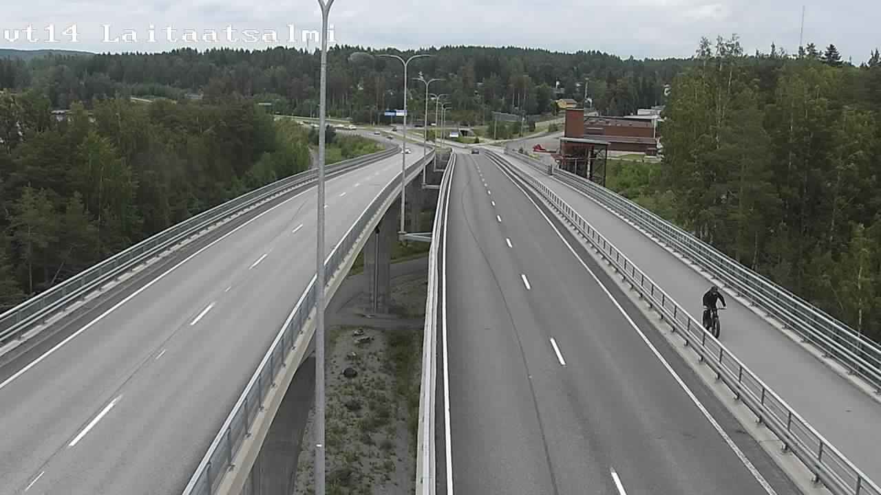 Kelikamerat Kuva Tie 14 Savonlinna, Laitaatsalmi silta, Savonlinna, Etelä-Savo