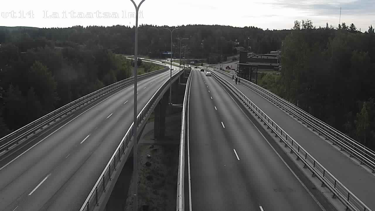 Weather Camera Image Road 14 Savonlinna, Laitaatsalmi, Savonlinna, Etelä-Savo