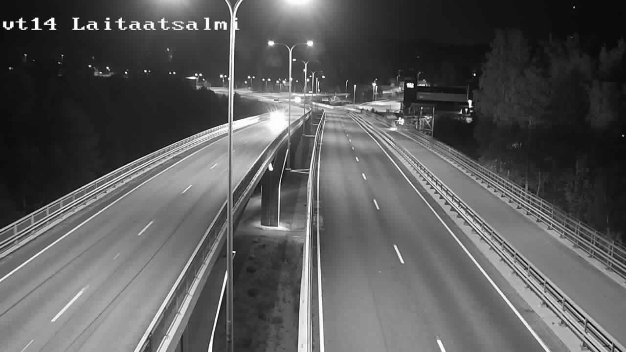 Weather Camera Image Väg 14 Nyslott, Laitaatsalmi, Savonlinna, Etelä-Savo