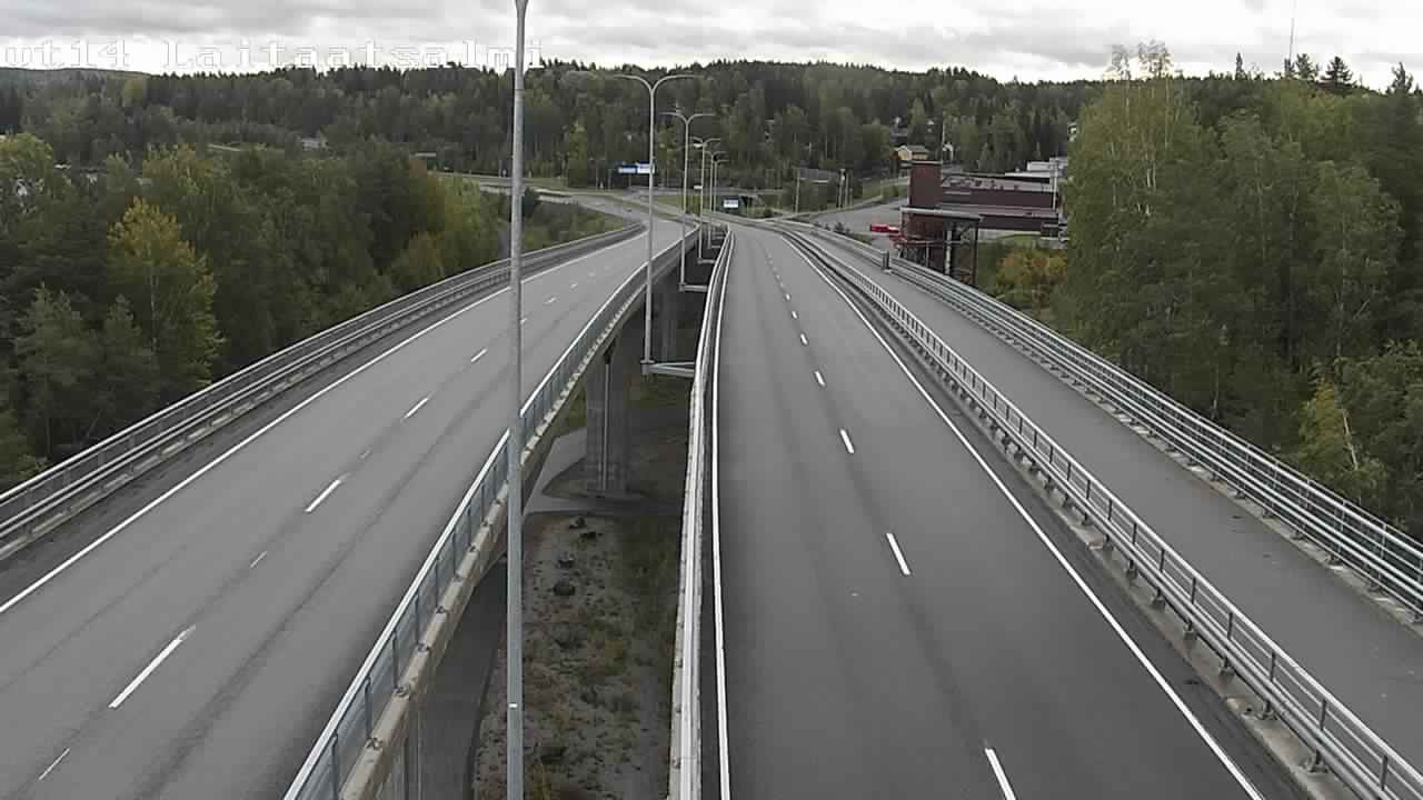 Weather Camera Image Väg 14 Nyslott, Laitaatsalmi, Savonlinna, Etelä-Savo
