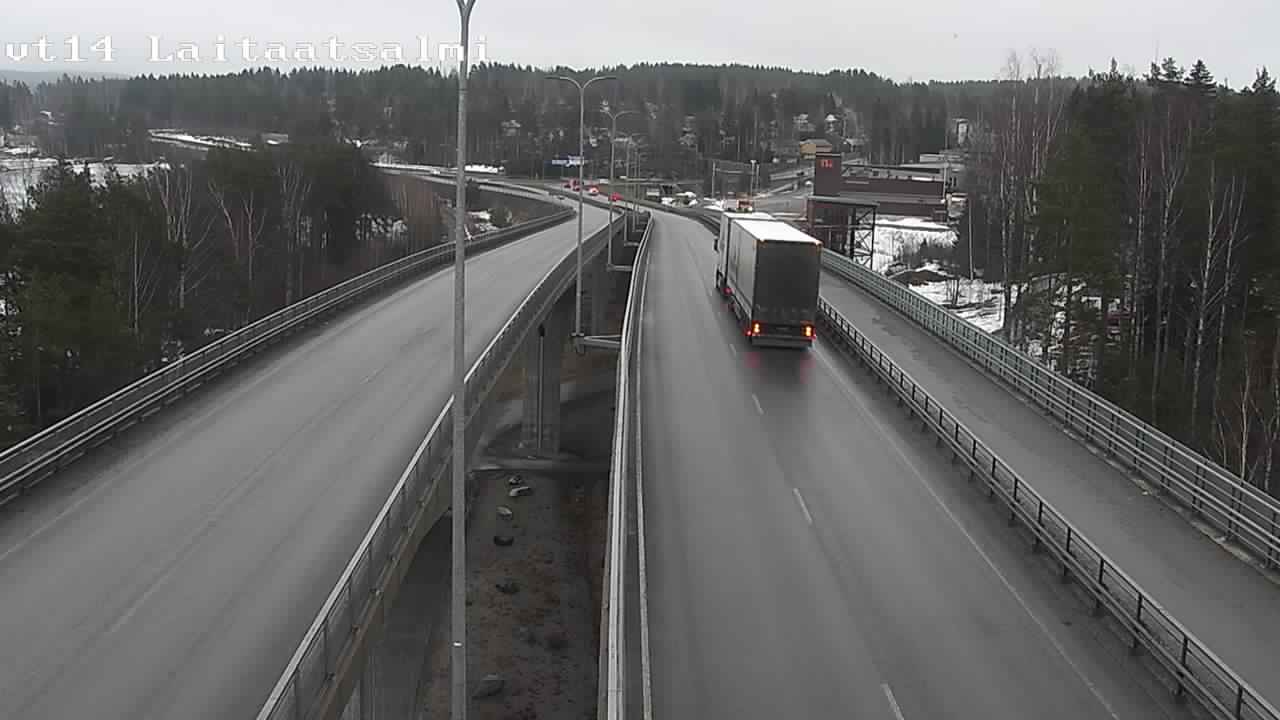 Kelikamerat Kuva Tie 14 Savonlinna, Laitaatsalmi silta, Savonlinna, Etelä-Savo