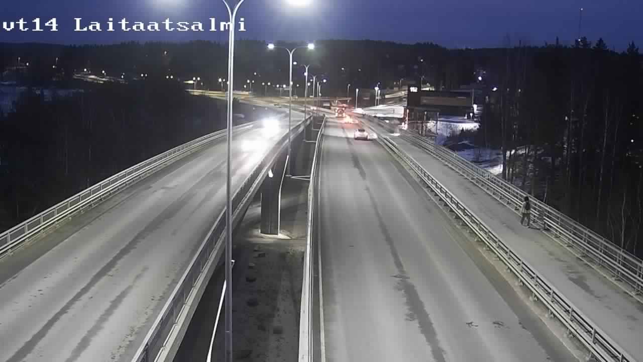 Kelikamerat Kuva Tie 14 Savonlinna, Laitaatsalmi silta, Savonlinna, Etelä-Savo