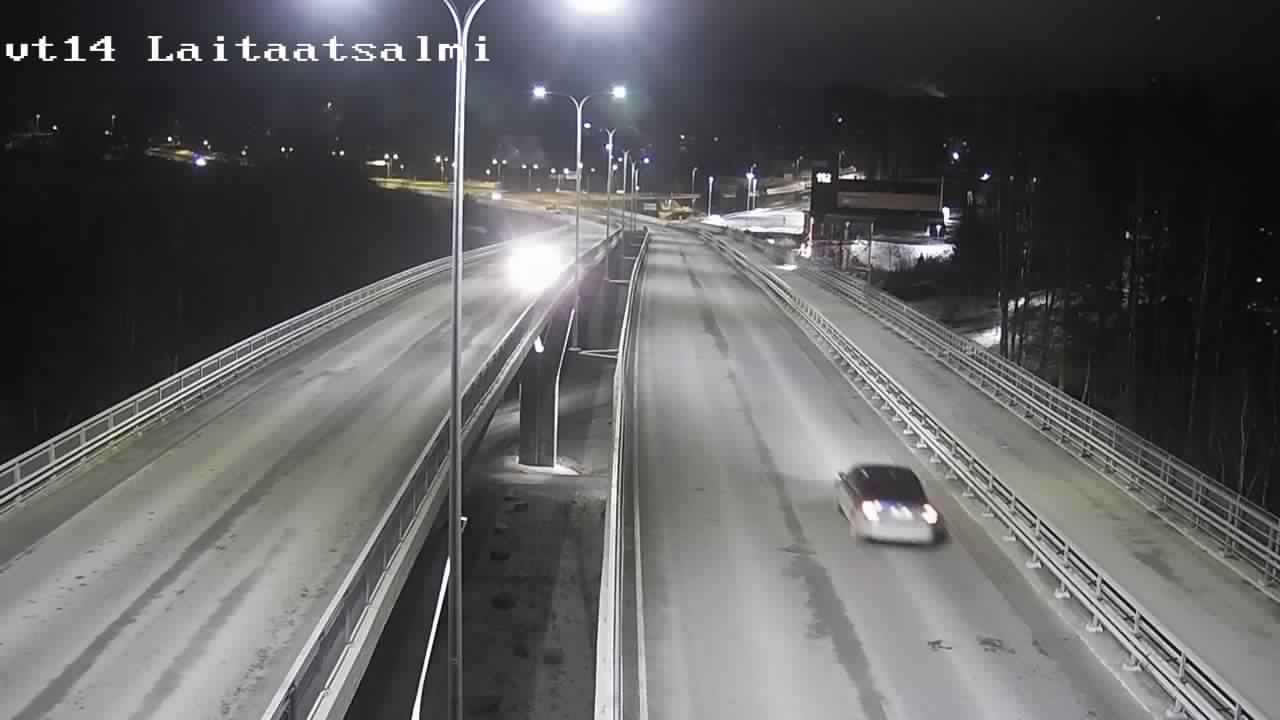 Kelikamerat Kuva Tie 14 Savonlinna, Laitaatsalmi silta, Savonlinna, Etelä-Savo