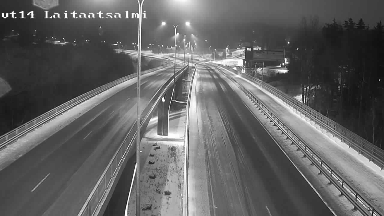 Weather Camera Image Väg 14 Nyslott, Laitaatsalmi, Savonlinna, Etelä-Savo