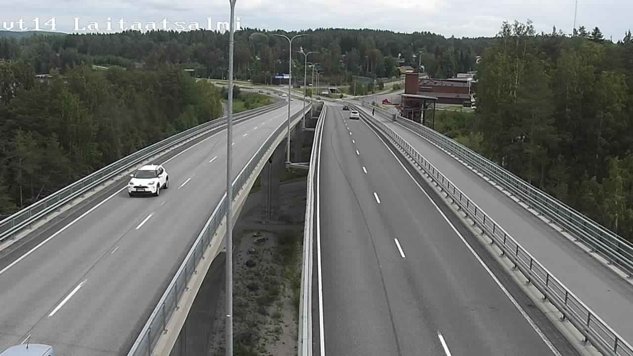 Kelikamerat Kuva Tie 14 Savonlinna, Laitaatsalmi silta, Savonlinna, Etelä-Savo