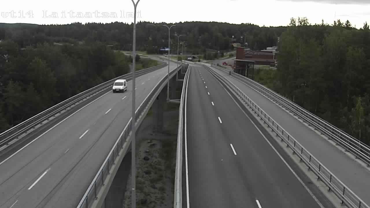 Weather Camera Image Road 14 Savonlinna, Laitaatsalmi, Savonlinna, Etelä-Savo