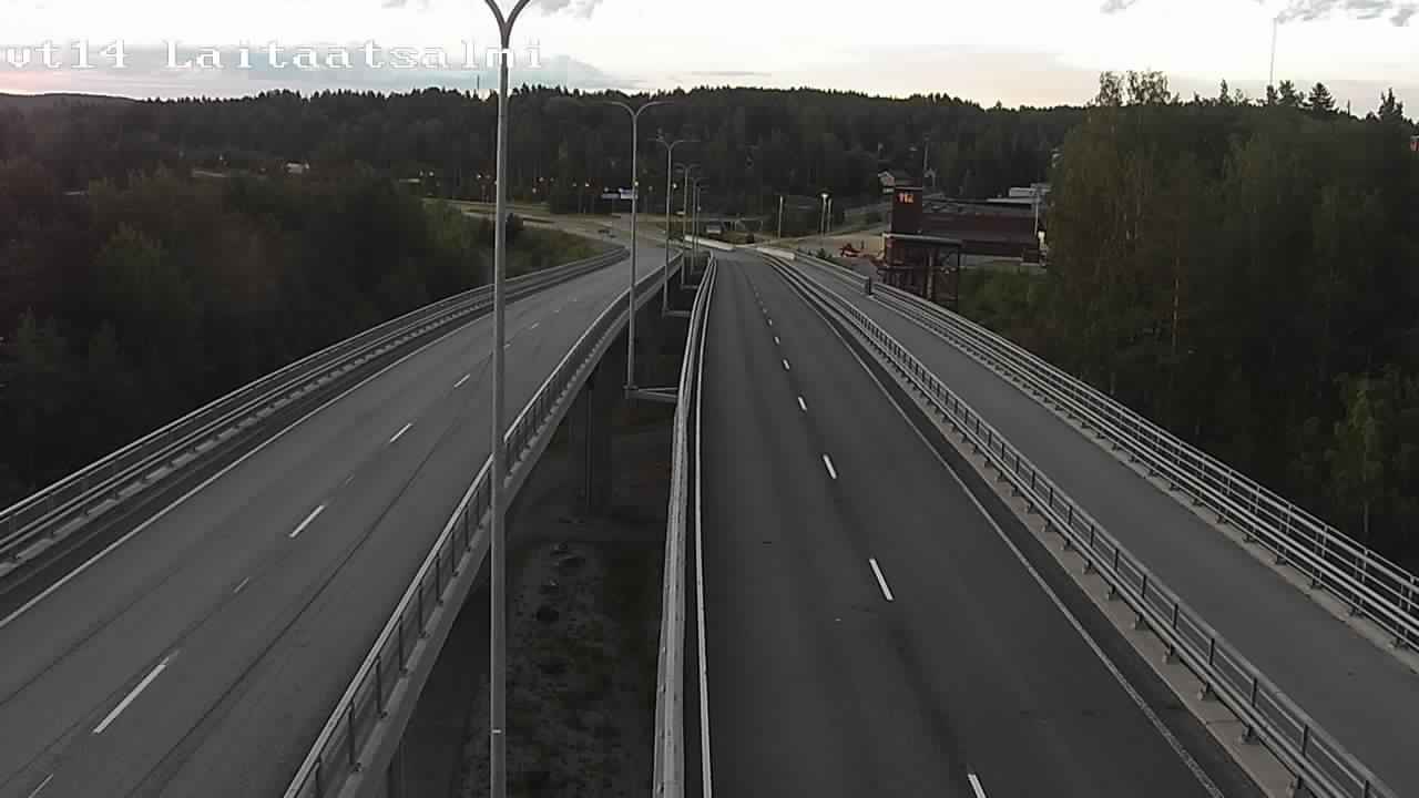 Kelikamerat Kuva Tie 14 Savonlinna, Laitaatsalmi silta, Savonlinna, Etelä-Savo