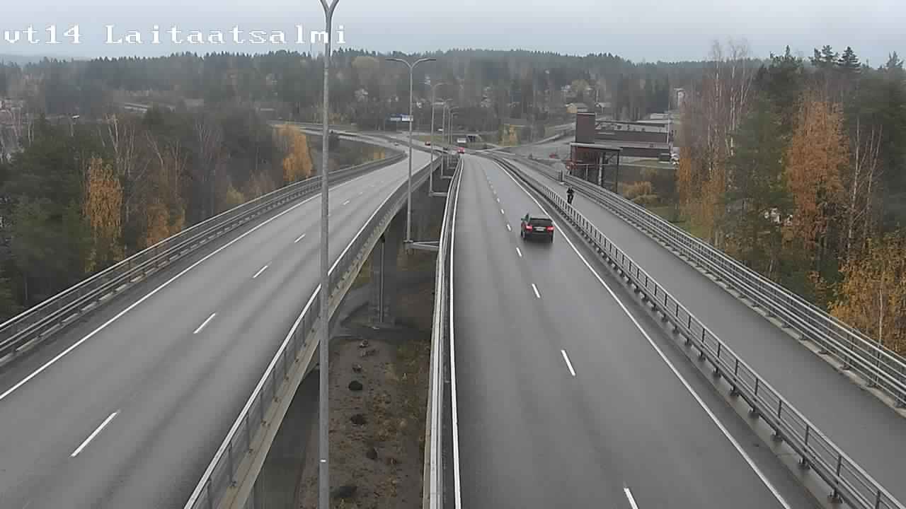 Kelikamerat Kuva Tie 14 Savonlinna, Laitaatsalmi silta, Savonlinna, Etelä-Savo