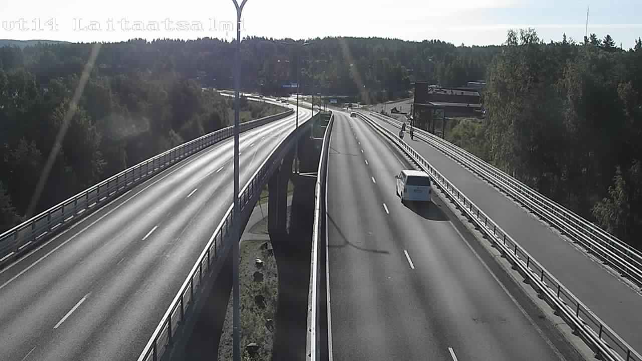 Kelikamerat Kuva Tie 14 Savonlinna, Laitaatsalmi silta, Savonlinna, Etelä-Savo