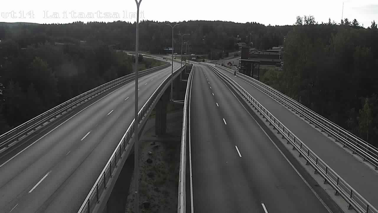 Weather Camera Image Road 14 Savonlinna, Laitaatsalmi, Savonlinna, Etelä-Savo